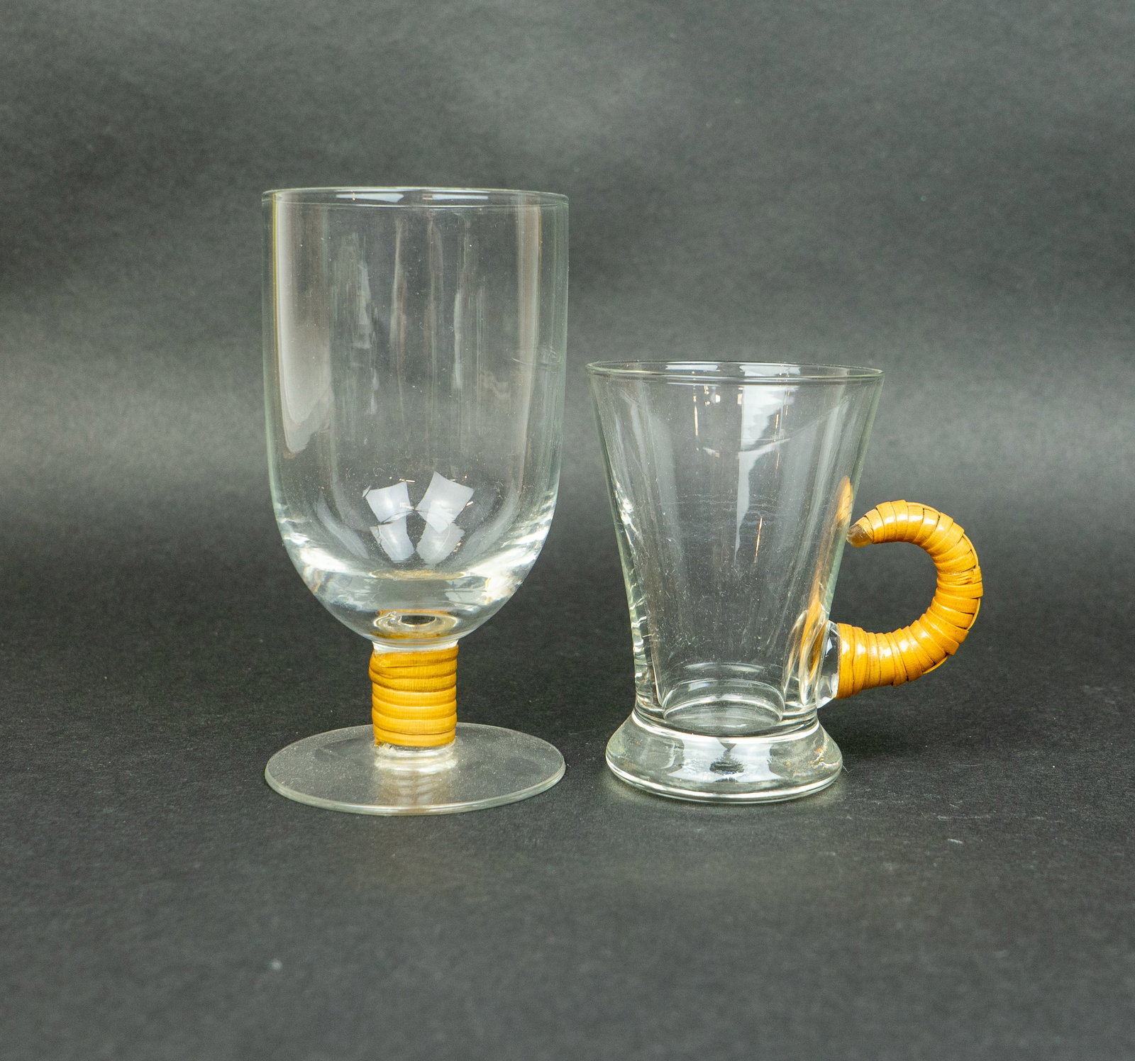 Carl Aubock Glass - Two Pieces (1 of 5)