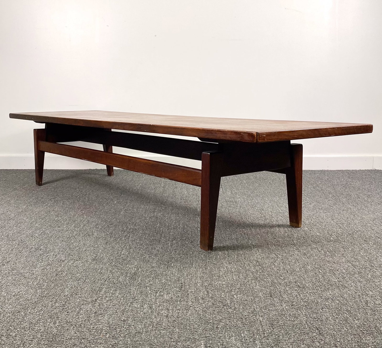 Jens Risom Walnut Coffee Table Bench (1 of 10)