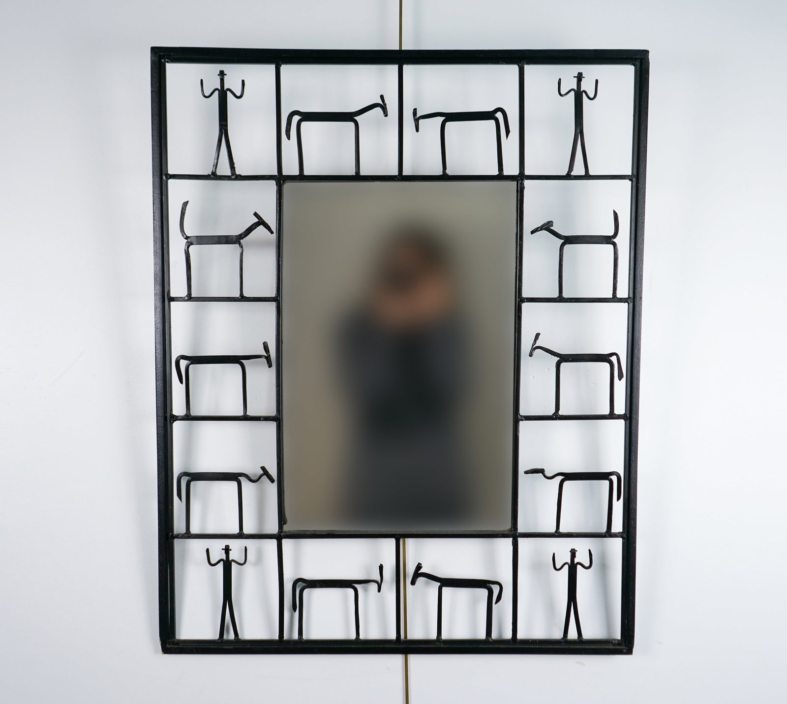 Weinberg Style Mirror with Figures (1 of 8)