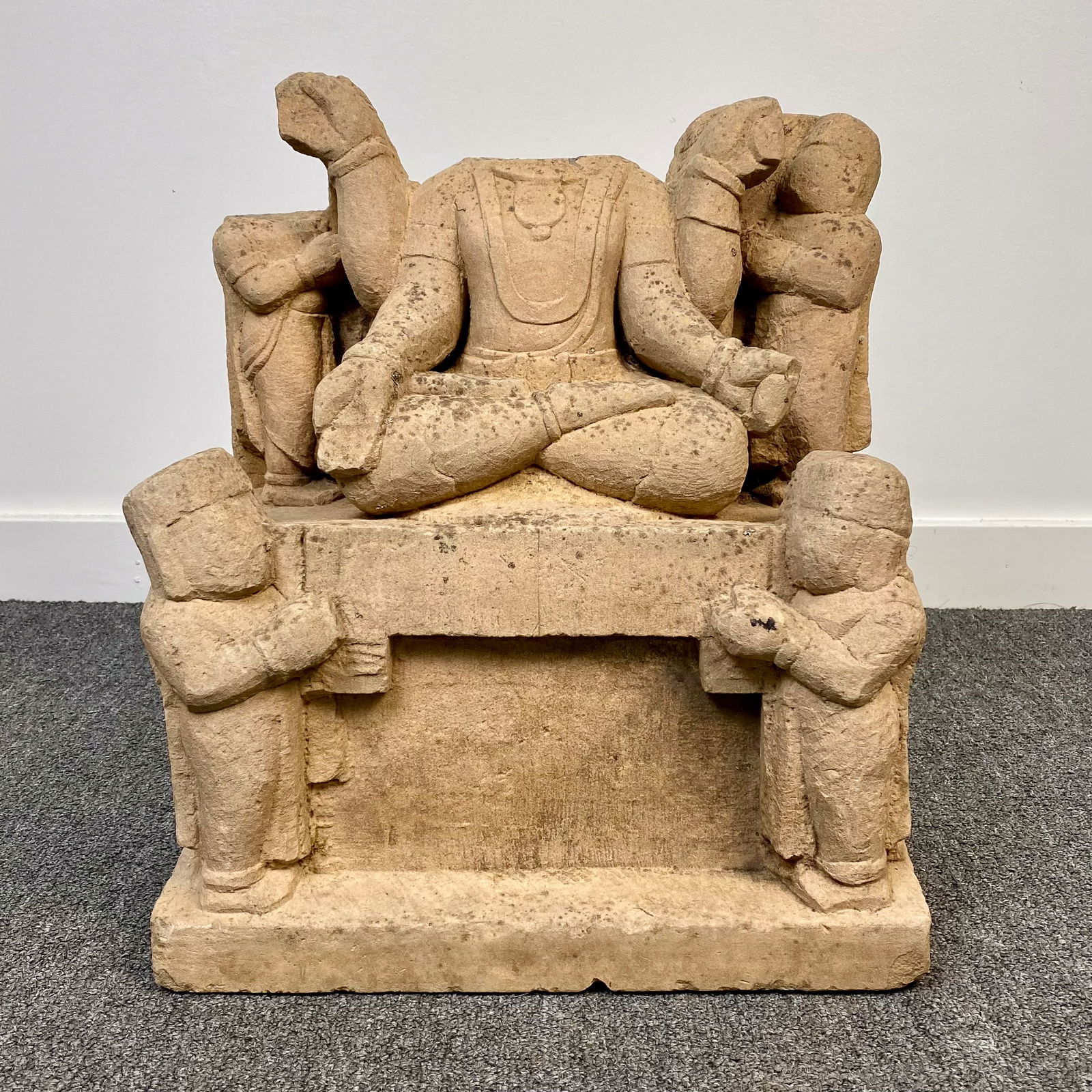 Early Sandstone Carving of Vishnu (1 of 9)