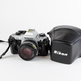Nikon FG Camera and Lens