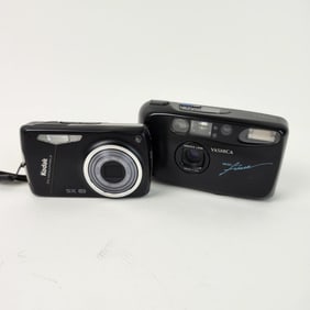 Yashica Micro Finesse and Kodak 5X IS