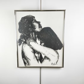 Photographic Print in Frame Signed and Dated