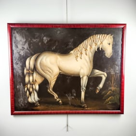 Reginald Baxter Oil Painting of Horse