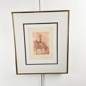 S Dali El CID Print Pencil Signed EA