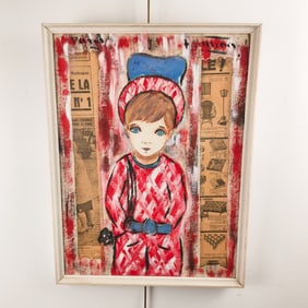 Andre Francois Boy in Red and Blue