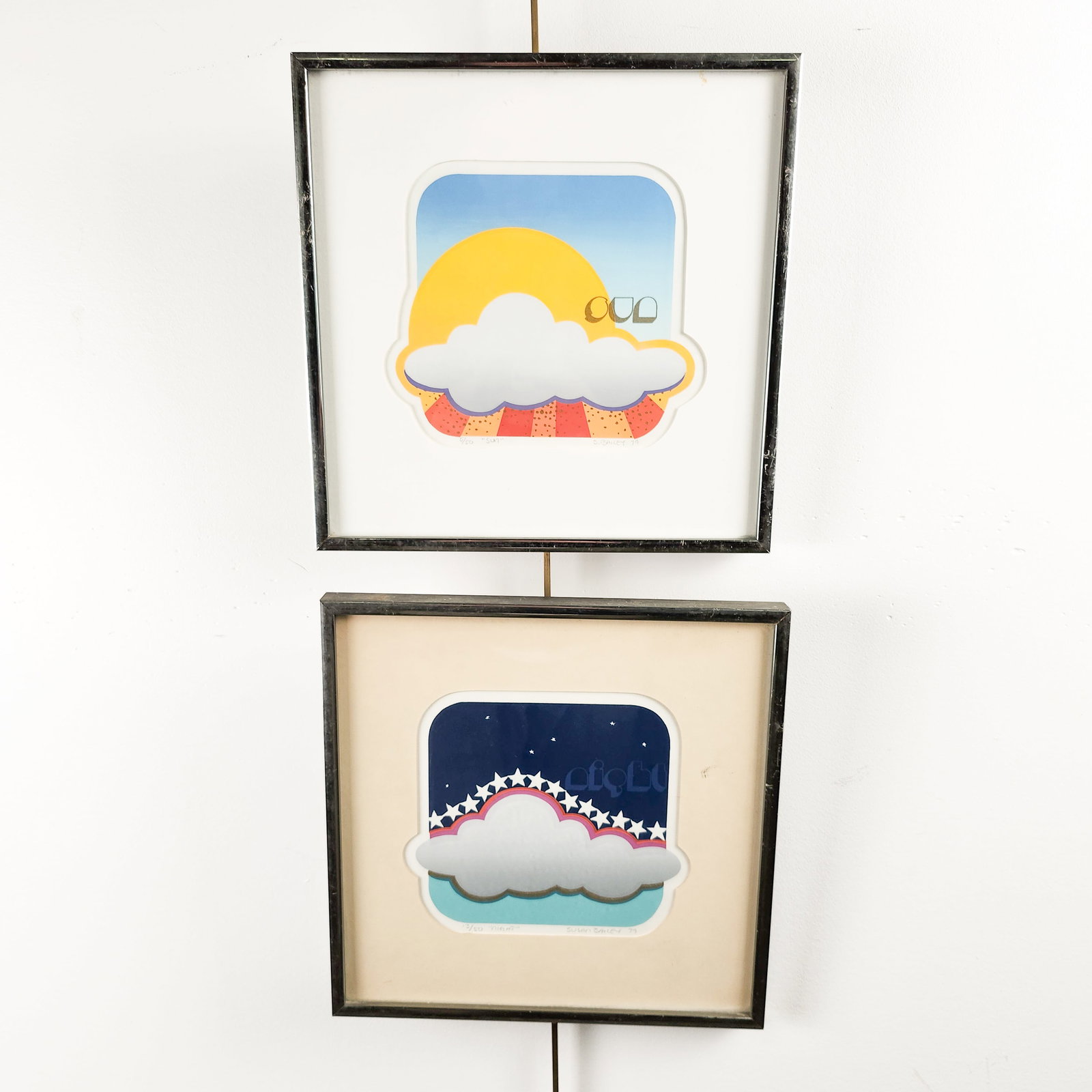 Pair of Pop Art Prints Susan Bailey 1979 (1 of 11)