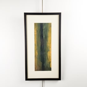 Elizabeth DaCosta Ahern (1938-2020) Painting Under Glass