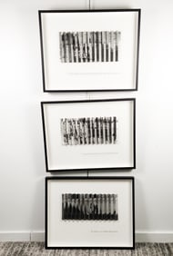 Photographic Agamograph Triptych by Ed Garbarino