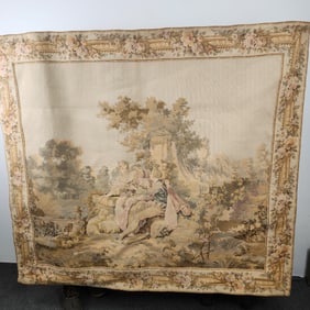 Gorgeous Antique French Tapestry