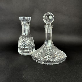 Pair of Crystal Decanters