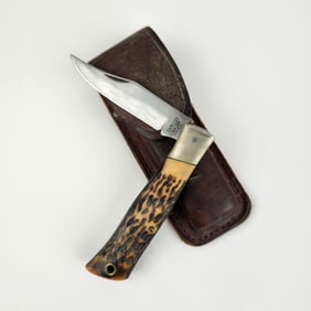 Camillus No. 8 Folding Knife with Sheath