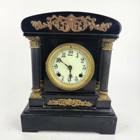 New Haven Antique Pillar Clock