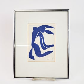 Small Matisse Print in Frame