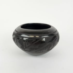 Marie Herrera Bowl Nambe Pueblo