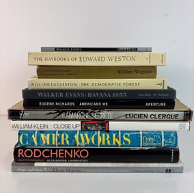 Monographs Wegman, Rodchenko, Hockney, Evans