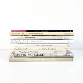 Mix of Photobooks with Karsh, Vanishing Presence, etc.
