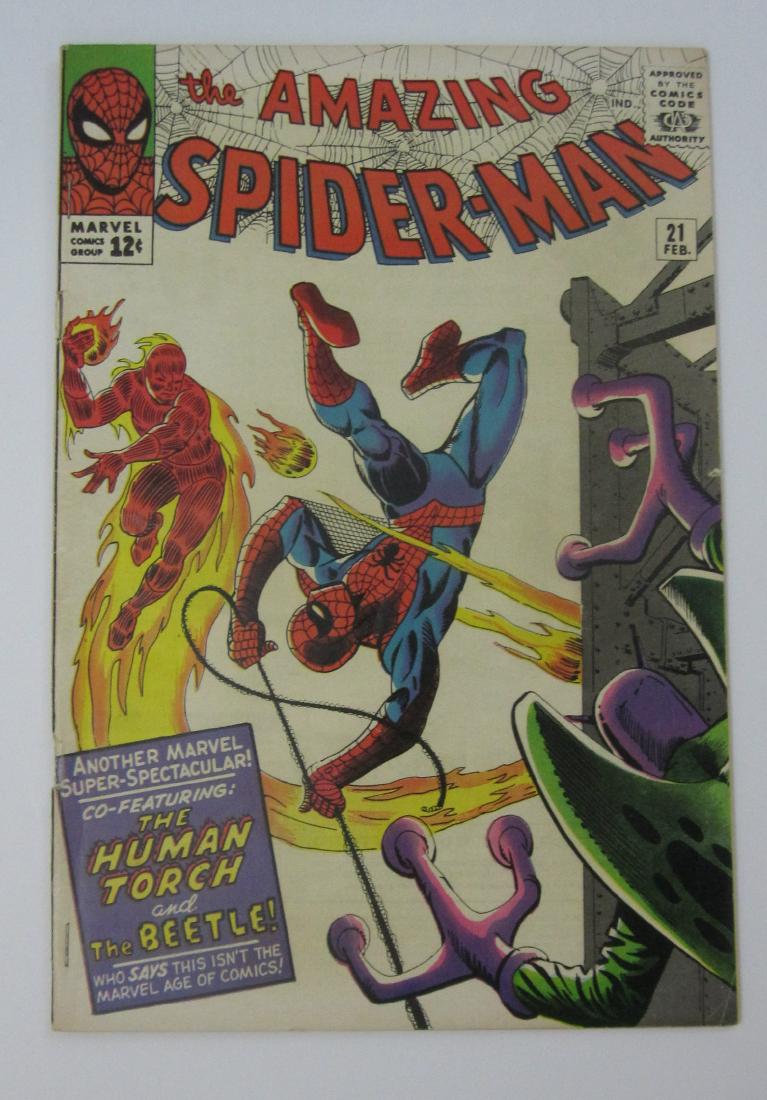 Amazing Spider-Man #21 (Feb 1965, Marvel) Steve Ditko (1 of 3)