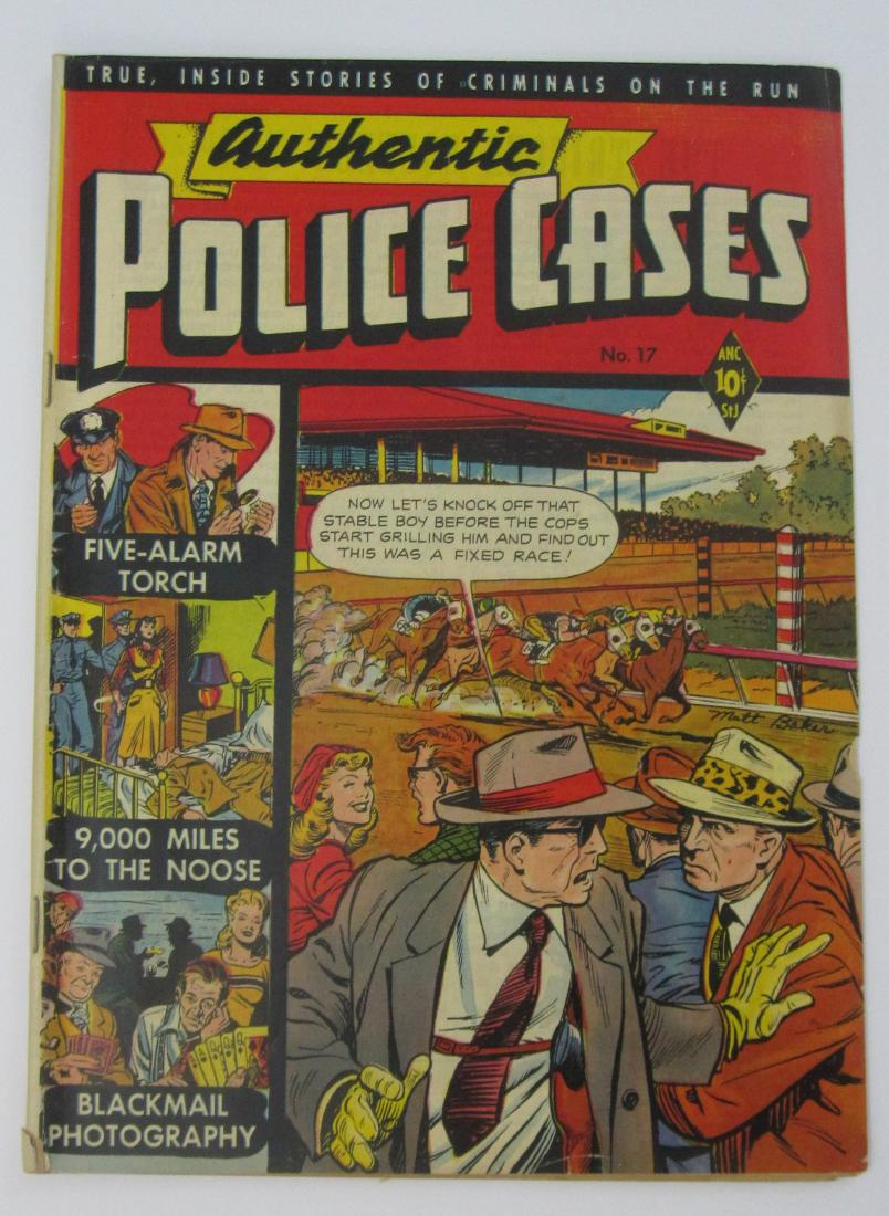 Authentic Police Cases #17 (Feb 1952) Matt Baker cover (1 of 3)