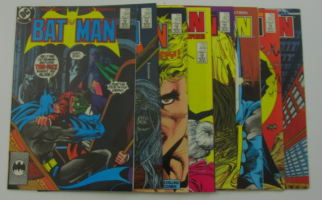 Batman (8) Copper Age Comics all 2nd and 3rd Printings (1 of 4)
