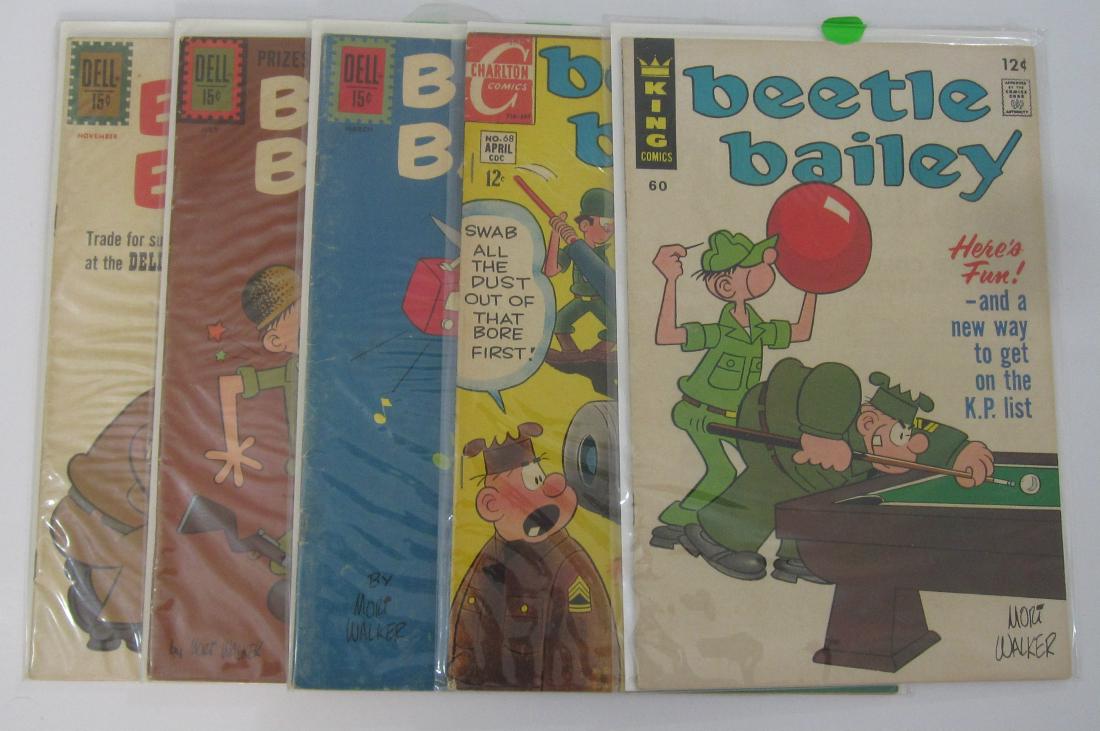 Beetle Bailey (5) issue Silver Age Comic Books (1 of 6)