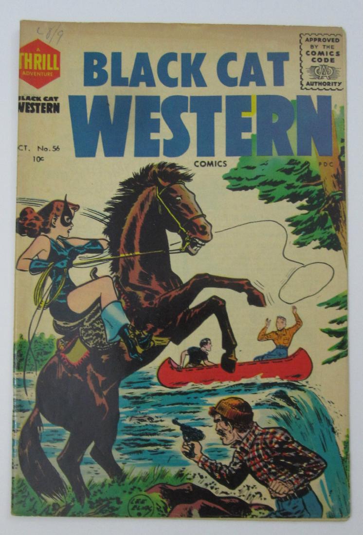 Black Cat Western #56 (Oct 1955, Harvey) (1 of 3)