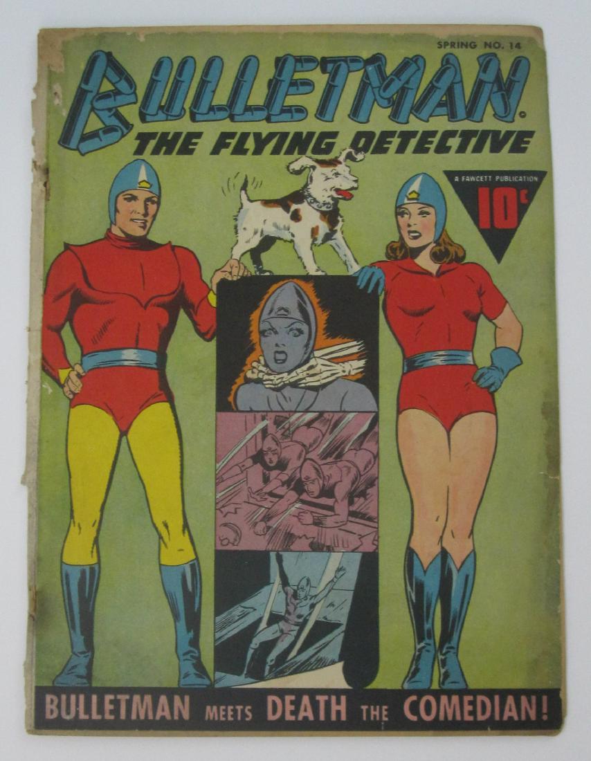 Bulletman #14 Comic Book (Spring 1946, Fawcett) (1 of 3)