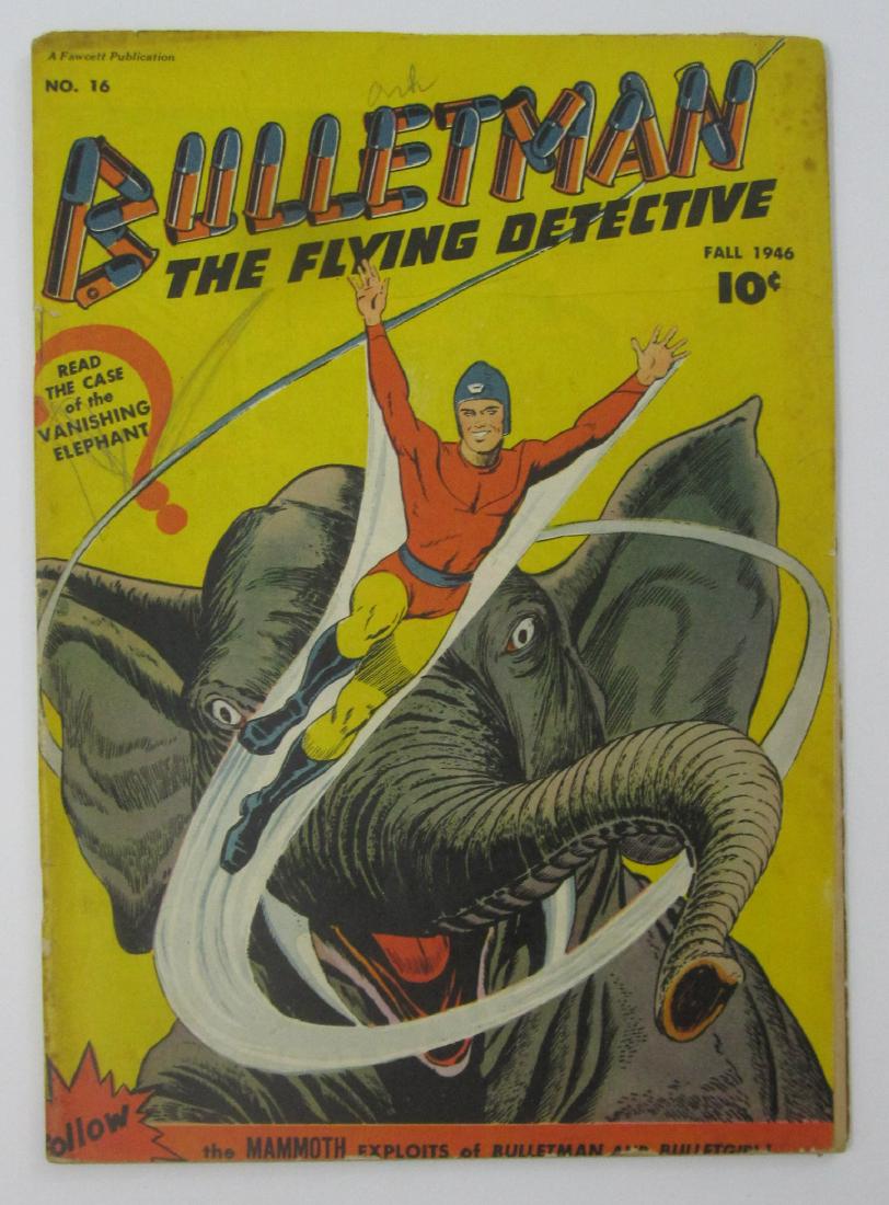 Bulletman #16 Comic Book (Fall 1946, Fawcett) (1 of 3)