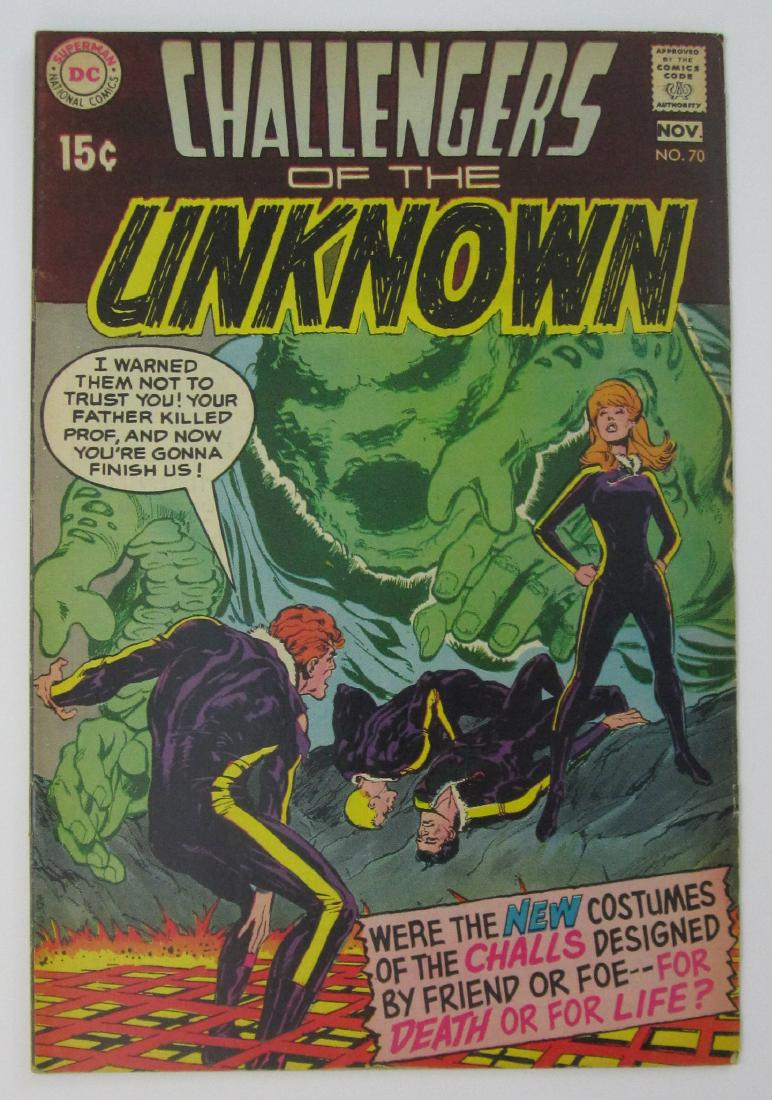 Challengers of the Unknown #70, 72, 82, 83 & DC Giant (1 of 10)