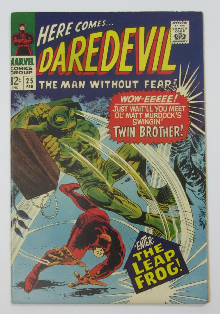 Daredevil #25 (Feb 1967, Marvel) 1st app Leap Frog (1 of 4)