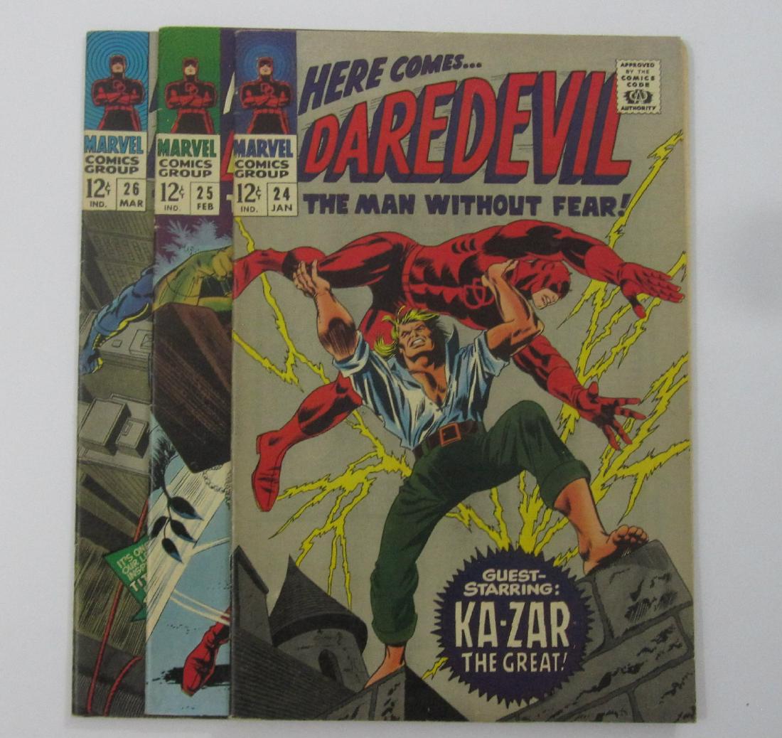 Daredevil Comic Books (Marvel) #24-26 (1 of 4)