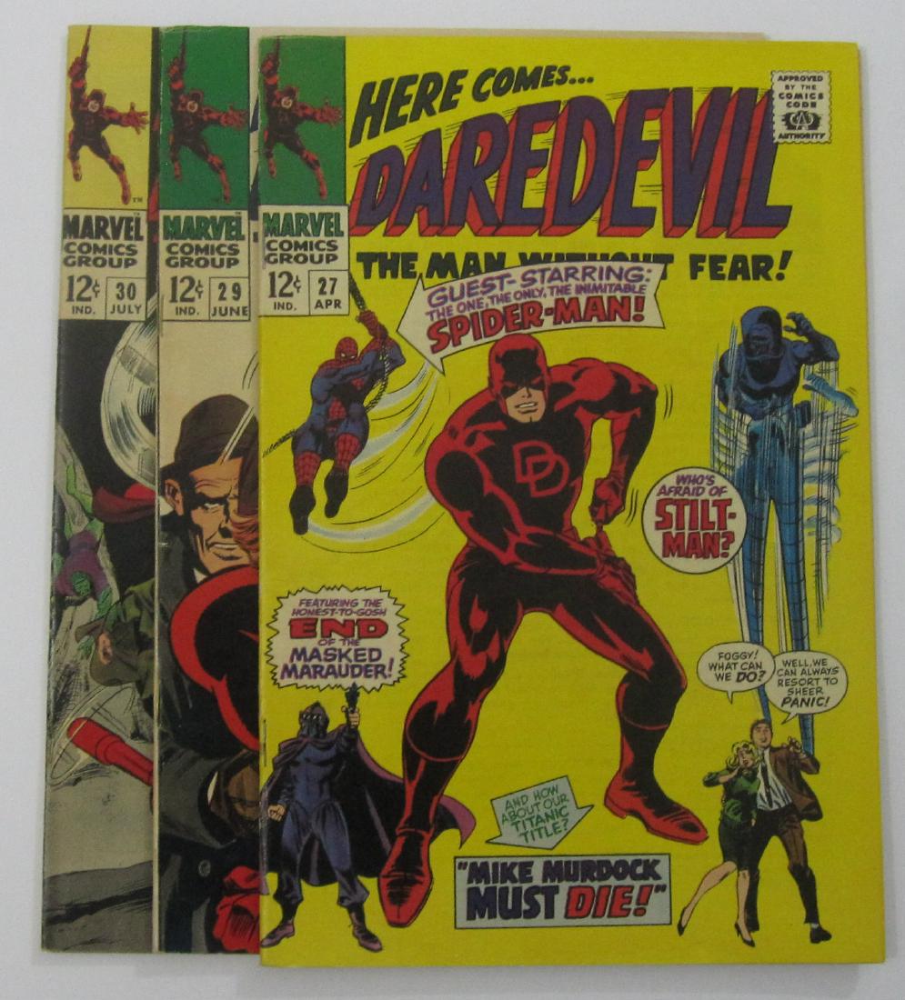 Daredevil Comic Books (Marvel) #27, 29 and 30 (1 of 4)