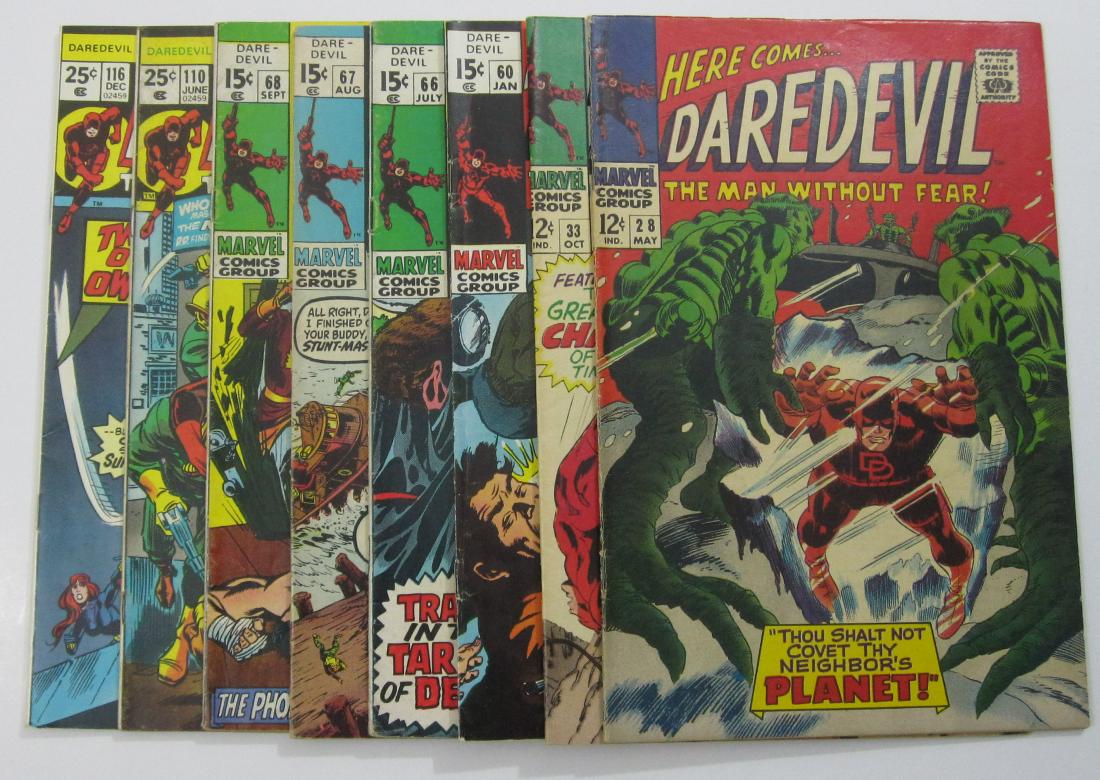 Daredevil (Marvel) (8) Silver/Bronze Age Comics (1 of 9)