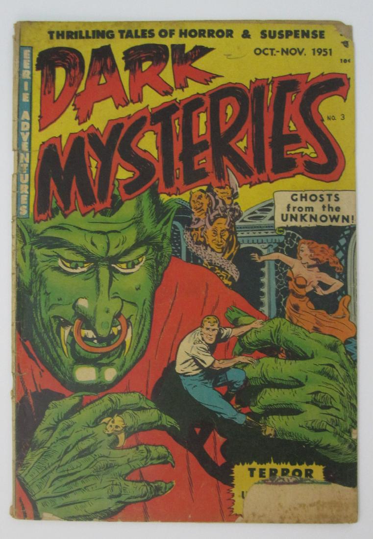 Dark Mysteries #3 (Oct/Nov 1951, Master) Pre-code comic (1 of 3)