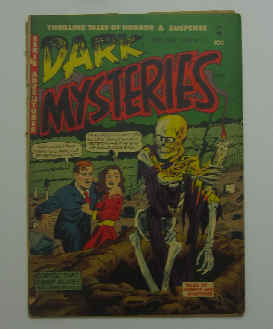 Dark Mysteries #4 (Dec/Jan 1952, Master) Pre-code comic (1 of 3)