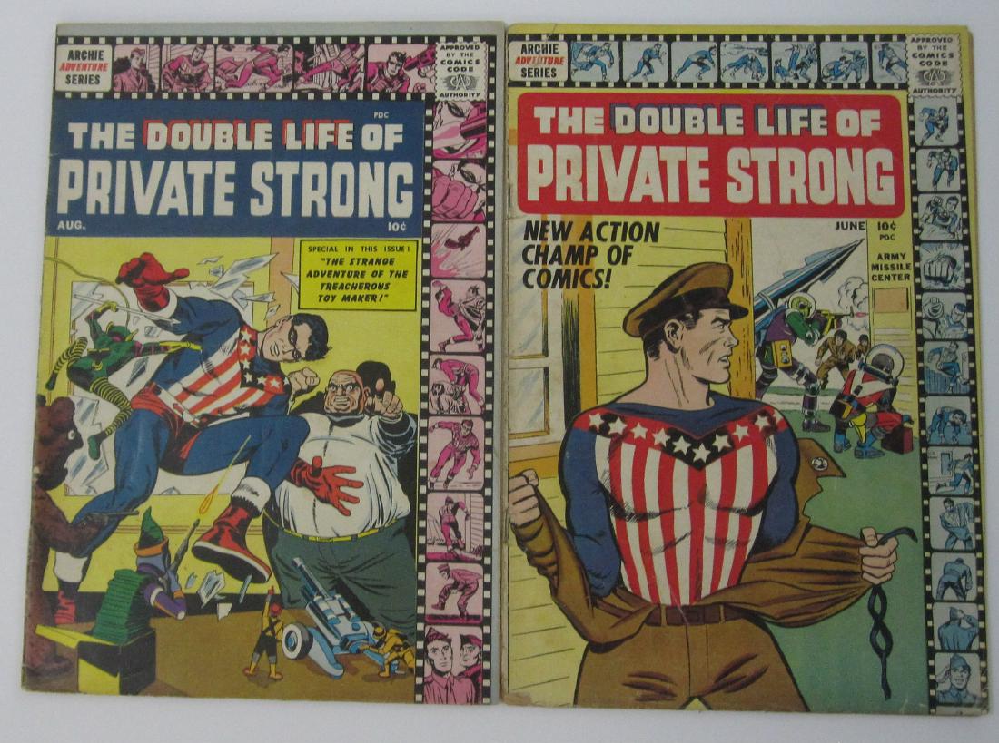 Double Life of Private Strong #1 & 2 Simon & Kirby (1 of 7)