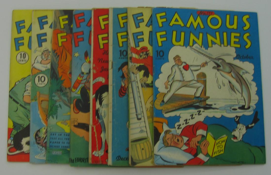 Famous Funnies (Eastern Color) #111-116, 118 & 119 (1 of 9)