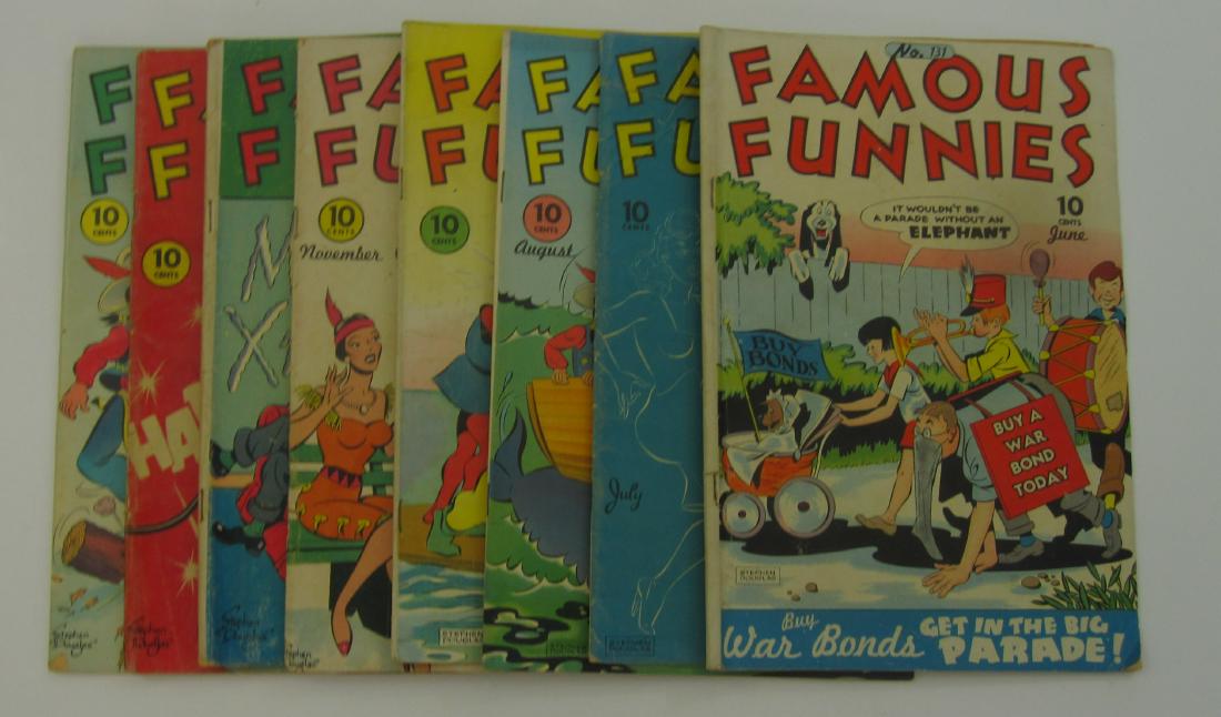 Famous Funnies (Eastern Color) #131-134, 136-139 (1 of 9)