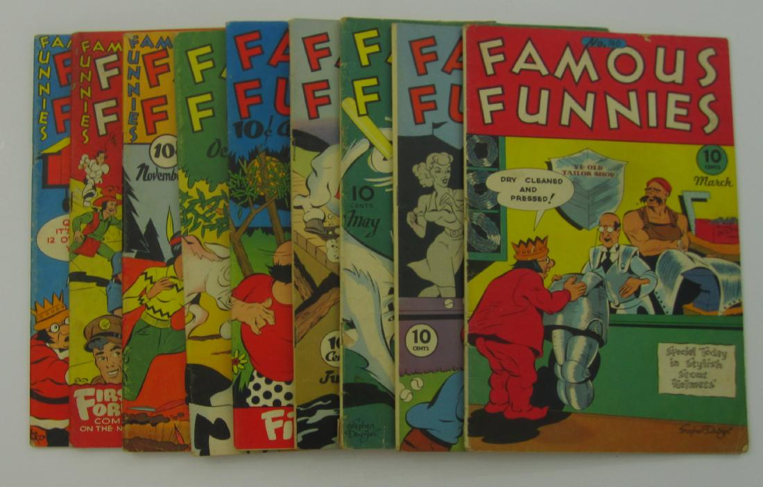 Famous Funnies (Eastern Color) #140-143, 145, 147-150 (1 of 10)
