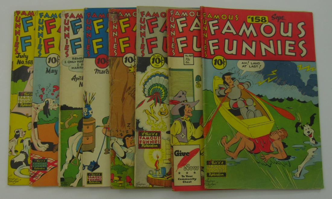 Famous Funnies (Eastern Color) #151-160,162,164-166,168 (1 of 10)