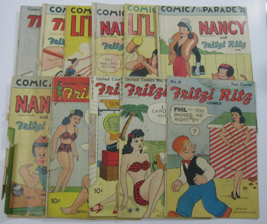 Fritzi Ritz, Comics On Parade (11) Golden Age Comics (1 of 8)