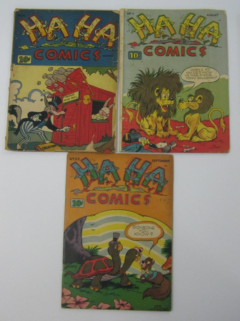Ha Ha Comics (Creston) #6, 11 & 22 (1 of 7)
