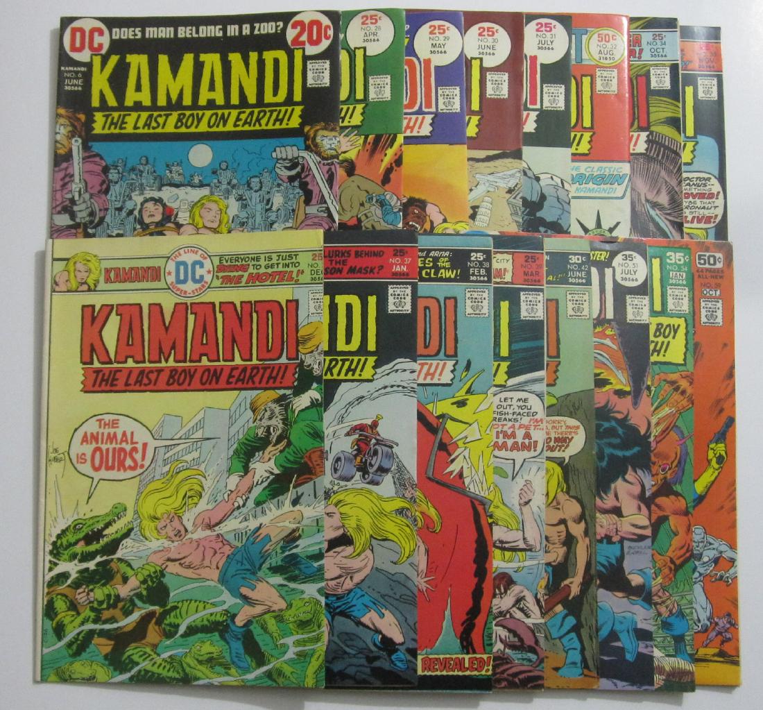 Kamandi (DC) (16) Comics High Grade - Jack Kirby (1 of 9)