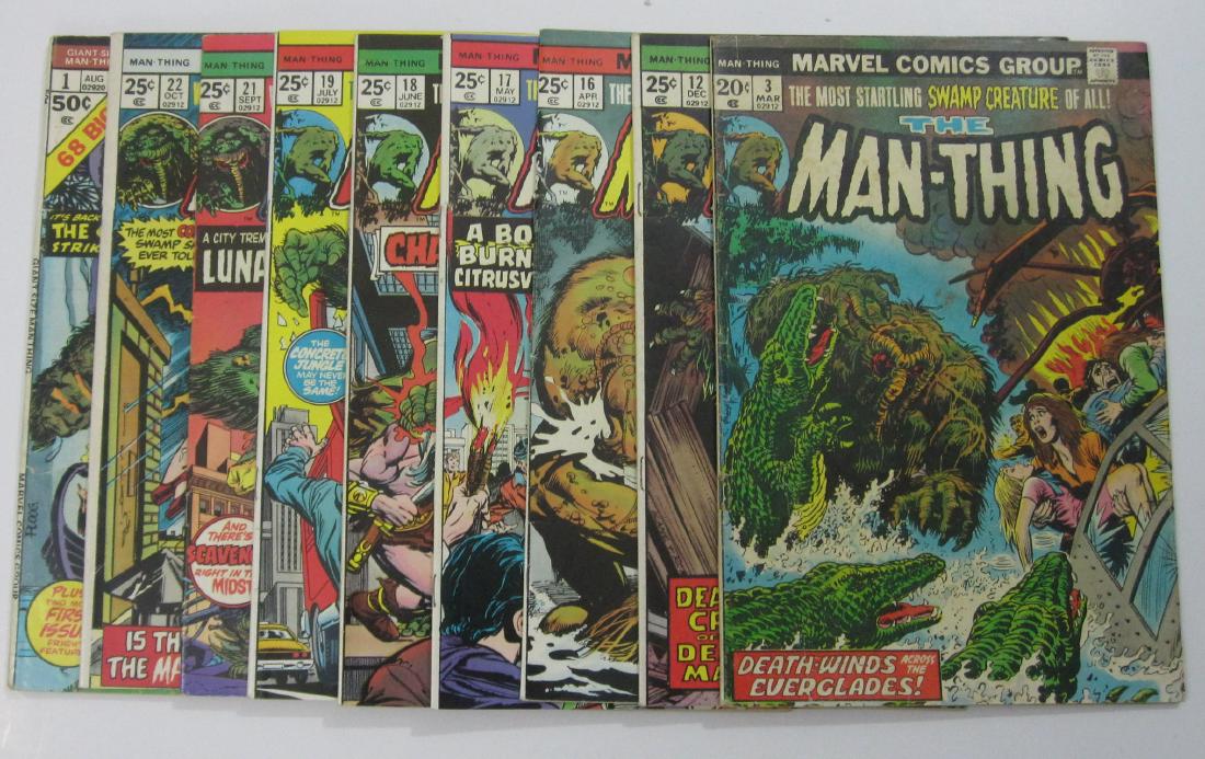 Man-Thing (9)  Bronze Age Comic Books (1 of 10)