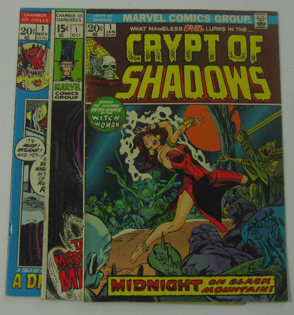 Marvel Bronze Age Horror #1's (3) comics (1 of 4)