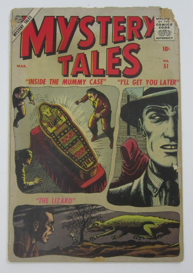 Mystery Tales #51 (Mar 1957, Atlas) Bill Everett cover (1 of 4)