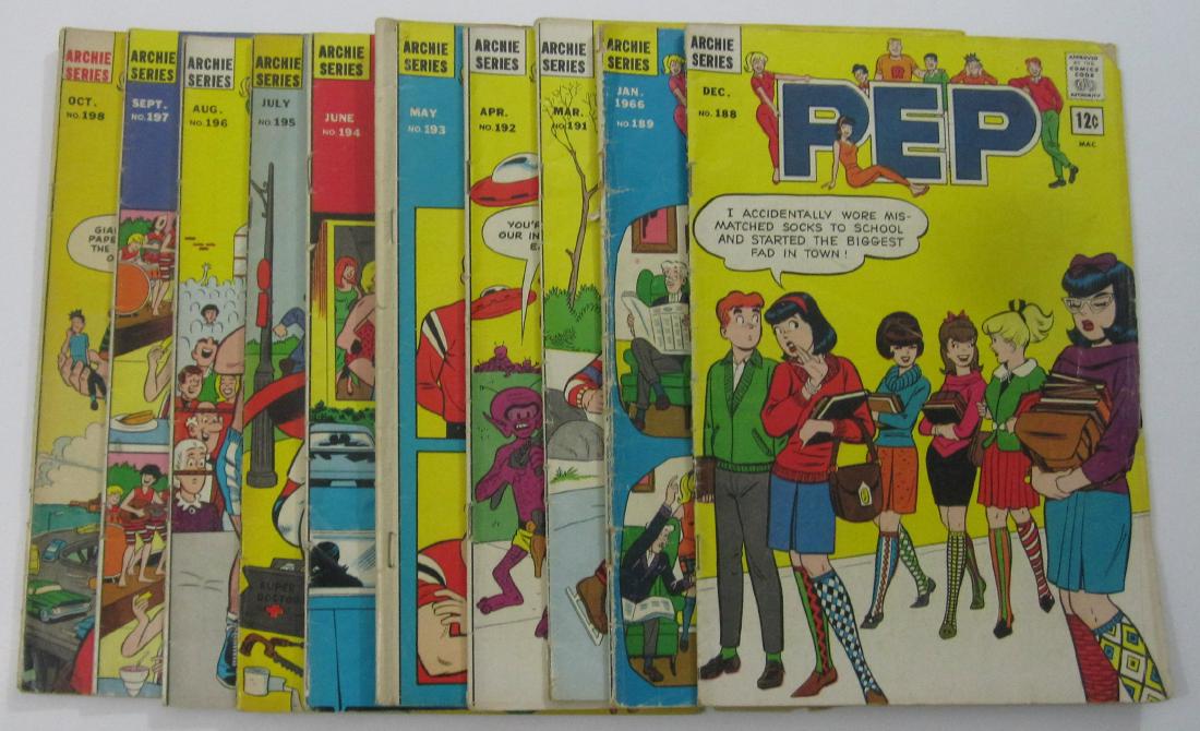 Pep (66) Silver/Bronze Age Comic Books (1 of 7)