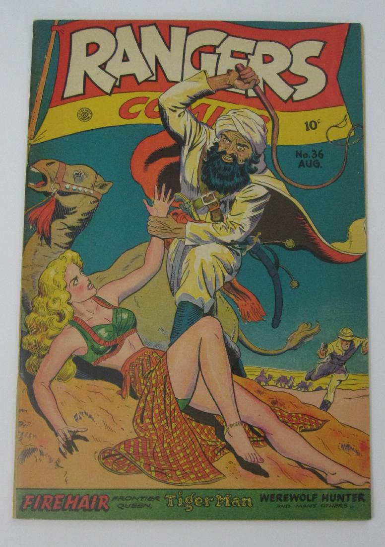 Rangers Comics #36 (Aug 1947, Fiction House) Matt Baker (1 of 3)