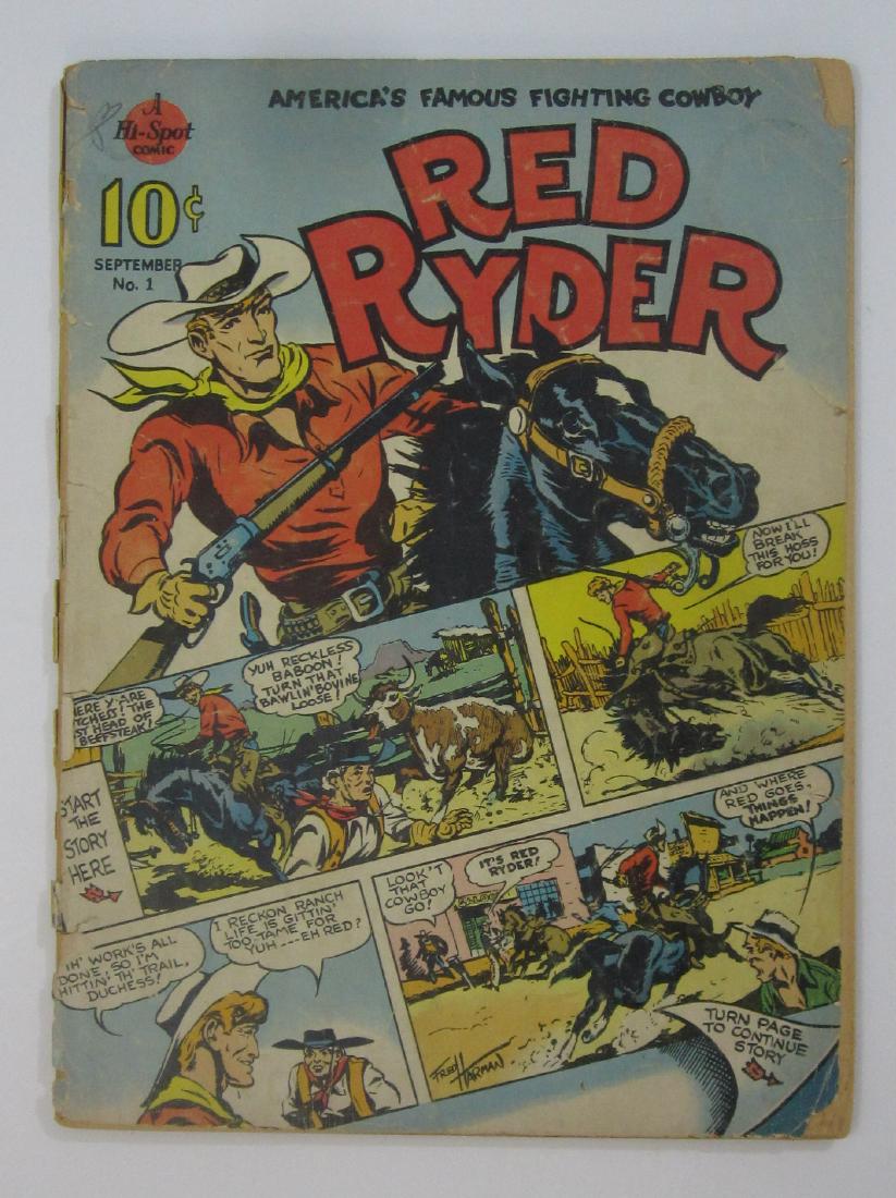 Red Ryder #1 Comic (Sep 1940, Hawley Pub) (1 of 4)
