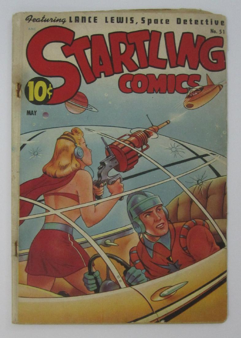 Startling Comics #51 (May 1948, Pines) Alex Schomburg (1 of 3)